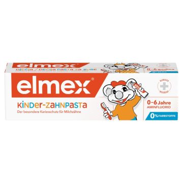 Elmex Детска паста за зъби до 6 г 50 мл