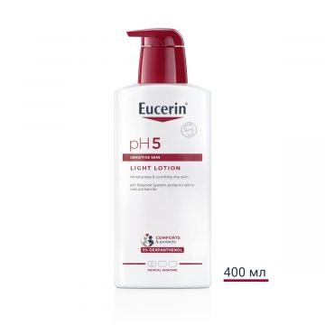 Eucerin pH5 Ултра лек лосион за тяло за нормална до суха чувствителна кожа 400 мл