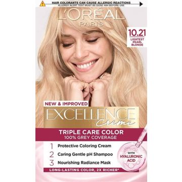 L’Oreal Excellence Creme Боя за коса 10.21 Lightest Pearl Blonde