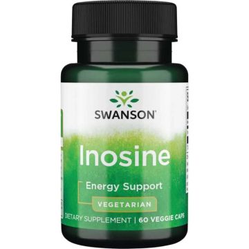 Swanson Inosine Инозин 500 мг х 60 капсули