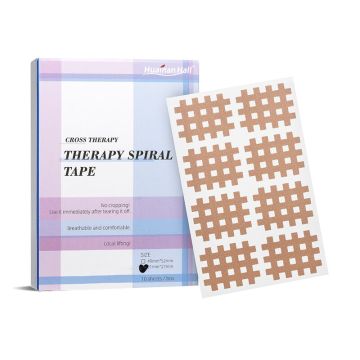 Henan Biotechnology Кинезио терапевтична спирална лепенка 4,9/5,2 см х 10 бр.