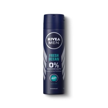 Nivea Men Fresh Ocean Дезодорант спрей против изпотяване за мъже 150 мл