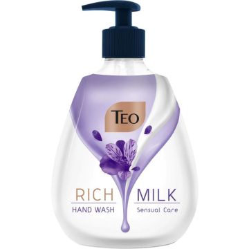 Teo Rich Milk Sensual Care Хидратиращ течен сапун - помпа 400 мл