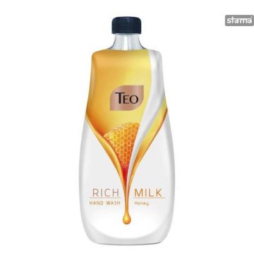 Teo Rich Milk Honey Хидратиращ течен сапун - пълнител 800 мл