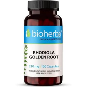 Bioherba Златен корен Родиола 210 мг х 100 капсули 
