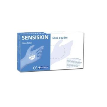 Sensiskin Нитрилни нестерилни ръкавици без талк M х 100 бр