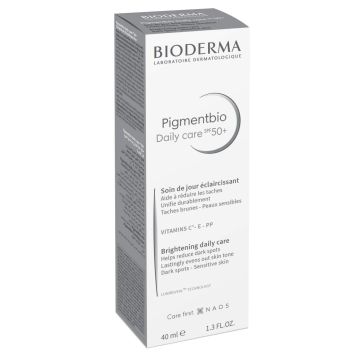 Bioderma Pigmentbio Изсветляващ дневен крем за лице против пигментации SPF50+ 40 мл