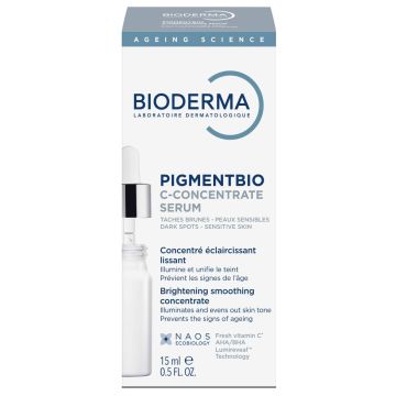 Bioderma Pigmentbio Изсветляващ серум за лице против пигментации 15 мл