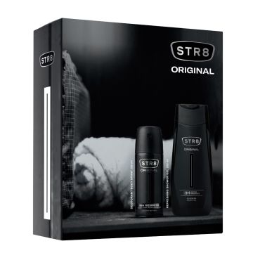 STR8 Original Дезодорант спрей за мъже 150 мл + STR8 Original Освежаващ душ-гел за мъже 250 мл Комплект