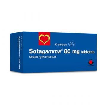 Сотагамма 80 мг х 50 таблетки Woerwag Pharma
