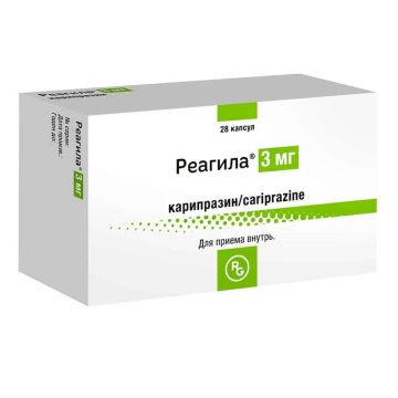 Реагила 3 мг х 28 капсули Gedeon Richter