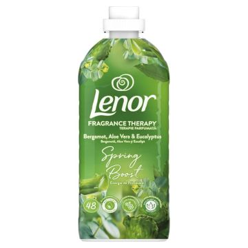 Lenor Fragrance Therapy Spring Boost Bergamot Aloe Vera & Euqalyptus Омекотител за пране 1200 мл