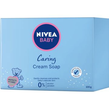 Nivea Baby Нежен подхранващ крем сапун 100 гр