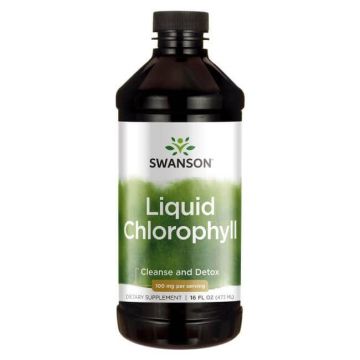 Swanson Liquid Chlorophyll Хлорофил течен 473 мл