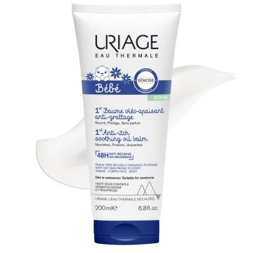 Uriage Bebe 1er Baume Успокояващ олио-балсам за бебета и деца 200 мл