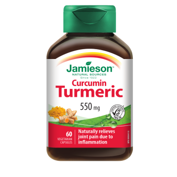 Jamieson Turmeric Куркума 550 мг х 60 капсули