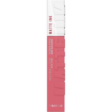 Maybelline SuperStay Matte Ink Pink Edition Дълготрайно течно червило с матов ефект, цвят 180 Revolutionary