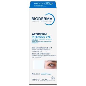 Bioderma Atoderm Интензивен крем за раздразнени клепачи 3в1 100 мл