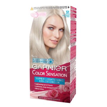 Garnier Color Sensation Трайна боя за коса, S1 Platinum Blond