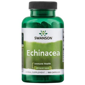 Swanson Echinacea Ехинацея 400 мг х 100 капсули 