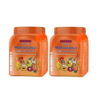 Dr. Theiss Multivitamol Мултивитамини желирани мечета за деца 50 бр х 2 Комплект