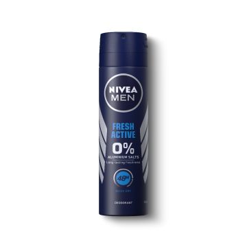 Nivea Men Fresh Active Дезодорант спрей против изпотяване за мъже 150 мл