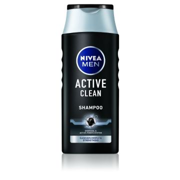 Nivea Men Active Clean Шампоан за мъже с активен въглен 250 мл