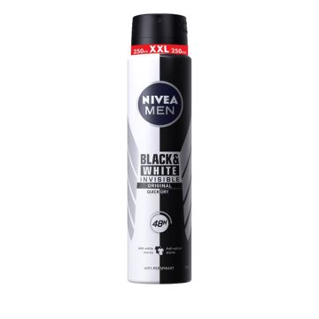 Nivea Men Black & White Invisible Original Дезодорант спрей против изпотяване за мъже 250 мл