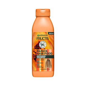 Garnier Fructis Papaya Hair Food Възстановяващ шампоан за увредена коса с папая 350 мл