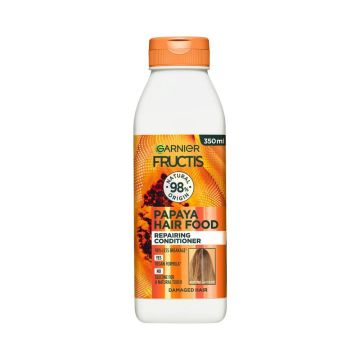 Garnier Fructis Papaya Hair Food Възстановяващ балсам за увредена коса с папая 350 мл