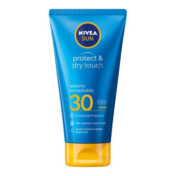 Nivea Sun Protect & Dry Touch Слънцезащитен гел-крем SPF30 175 мл 