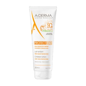 A-Derma Protect Слънцезащитно мляко за деца SPF50+ 250 мл
