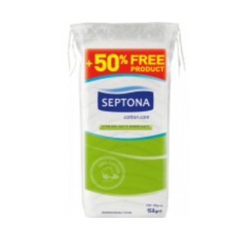 Septona Cotton care Медицински памук перфориран 100+50 гр 