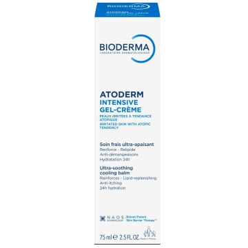 Bioderma Atoderm Интензивен успокояващ гел-крем 75 мл