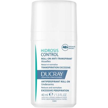 Ducray Hidrosis Control Рол-он дезодорант против изпотяване 40 мл