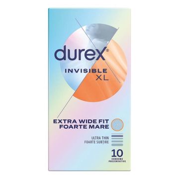 Durex Invisible XL презервативи 10 бр