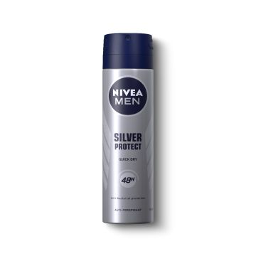 Nivea Men Silver Protect Дезодорант спрей против изпотяване за мъже 150 мл