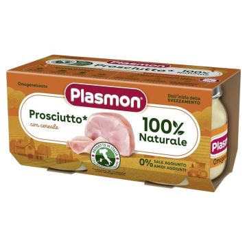 Plasmon Пюре от прошуто (свинско) за деца 4М+ 80 гр 2 бр