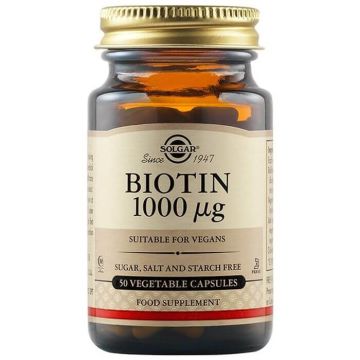 Solgar Biotin 1000 мкг х 50 капсули