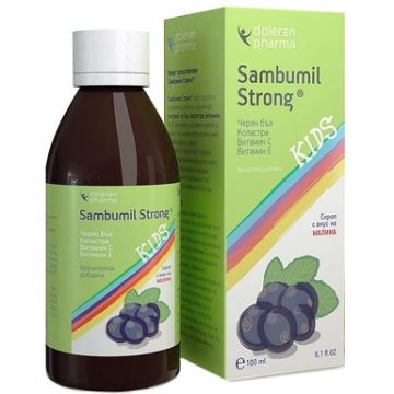 Sambumil Strong Kids Сироп за деца За имунната система 100 мл Doleran Pharma