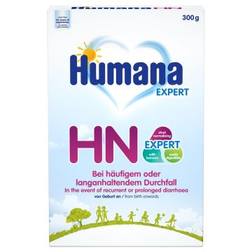 Humana HN Expert Диетична храна за специални медицински цели при диария с банан 300 гр