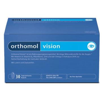 Orthomol Vision За нормално зрение x30 дневни дози 