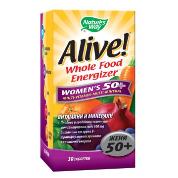 Nature's Way Alive Women's 50+ Алайв мултивитамини за жени 50+ 30 таблетки
