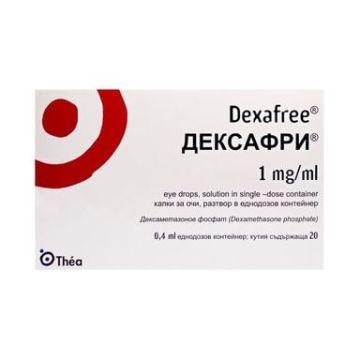 Дексафри капки за очи 1 мг/мл х 20 дози Laboratoires Thea