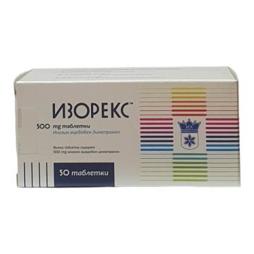 Изорекс 500 мг х 50 таблетки Rex Pharmaceuticals