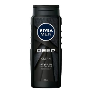 Nivea Men Deep Clean Душ гел за мъже с глина 500 мл
