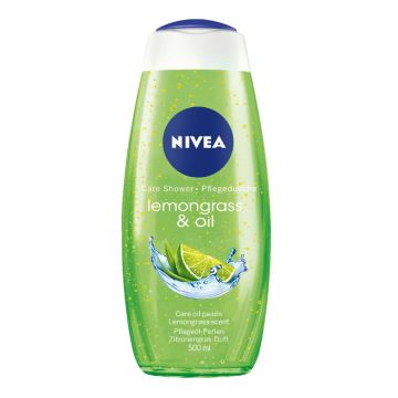Nivea Lemongrass & Oil Освежаващ душ-гел за тяло с аромат на лимонова трева 500 мл