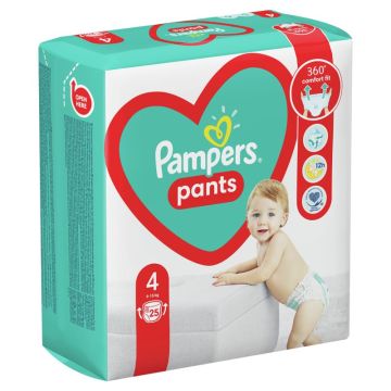 Пелени - гащички Pampers Pants Размер 4 S Maxi 25 бр