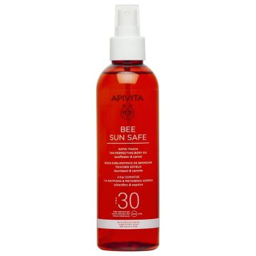 Apivita Bee Sun Safe Олио за шоколадов тен SPF30 200 мл