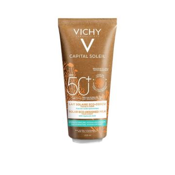 Vichy Capital Soleil Слъцезащитно мляко за лице и тяло SPF50+ 200 мл Еко опаковка